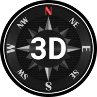 Kompas Baja 3D